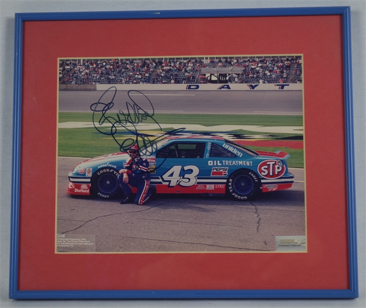 Richard Petty Autographed & Framed Photo