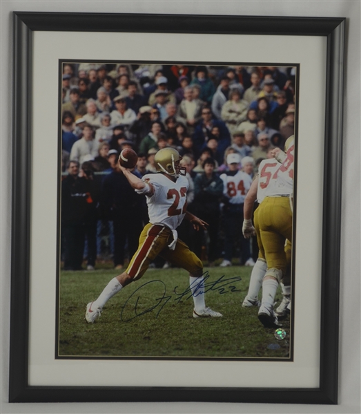 Doug Flutie Boston College Autographed 16x20 Framed Photo