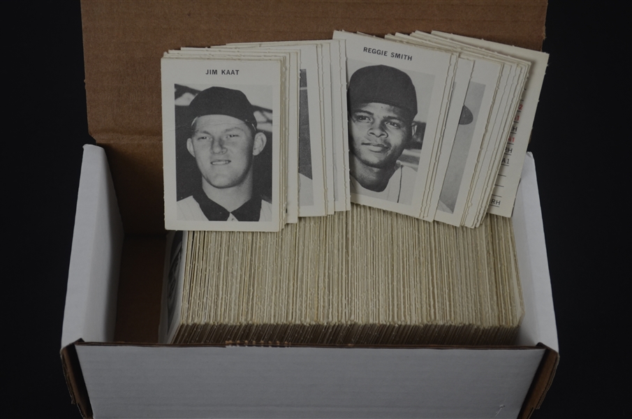 Vintage 1969 Milton Bradley Baseball Card Game Card Collection