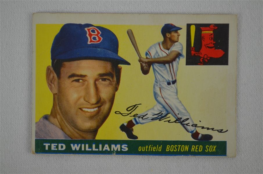 Ted Williams 1955 Topps #2 Baseball Card