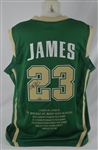 LeBron James Autographed Limited Edition 2003 High School Jersey UDA#49 of 100