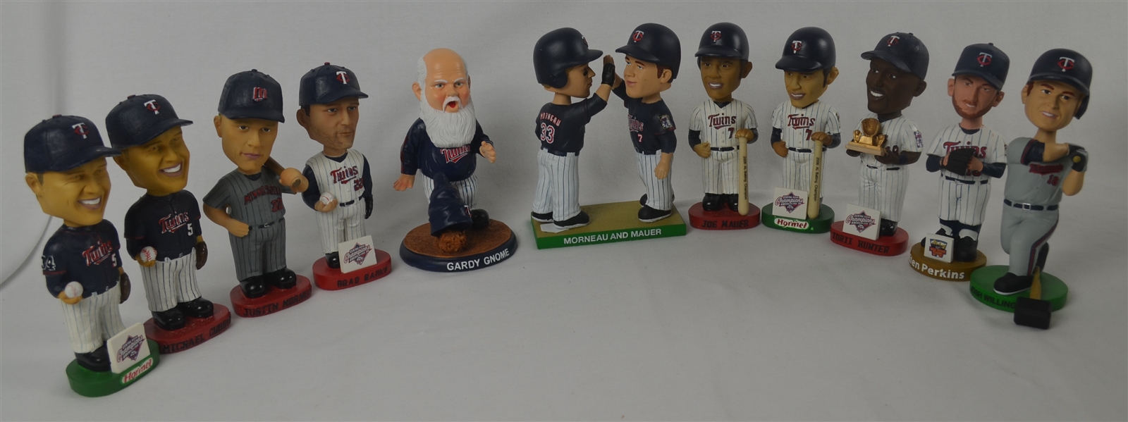 Minnesota Twins Lot of 11 Bobbleheads w/Joe Mauer