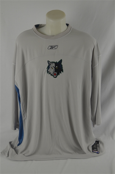 Wally Szczerbiak 2005-06 Minnesota Timberwolves Professiona Model Shooting Shirt w/Medium Use 