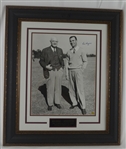 Ben Hogan w/Donald Ross 1942 Pinehurst Autographed & Framed Photo