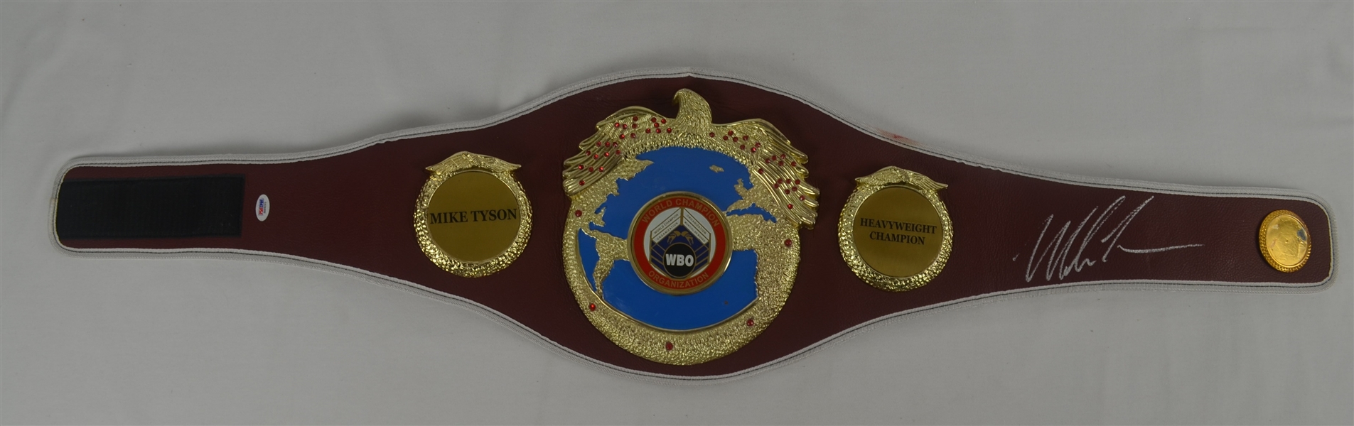 Mike Tyson Autographed Championship Belt