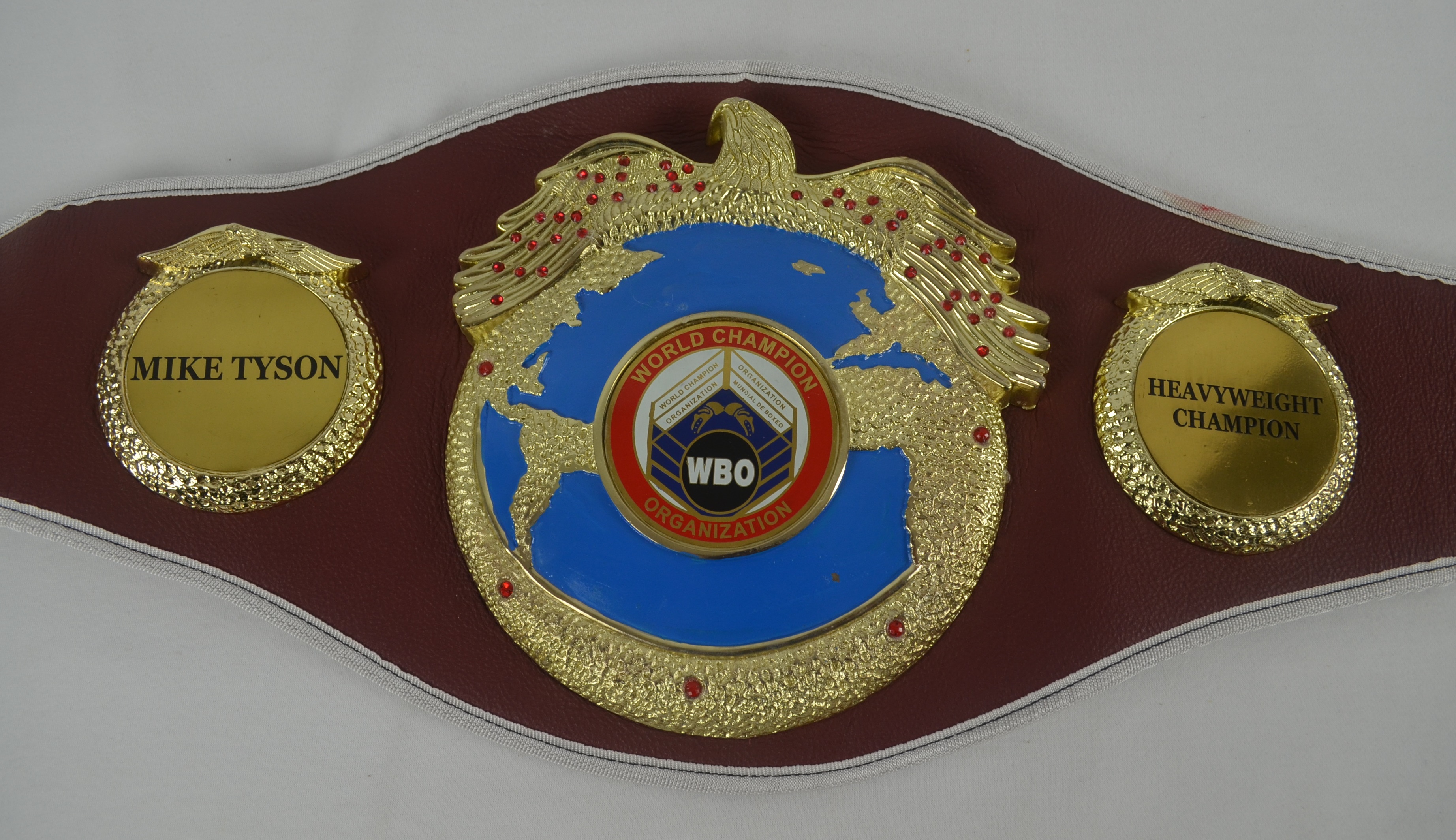 Lot Detail - Mike Tyson Autographed Championship Belt