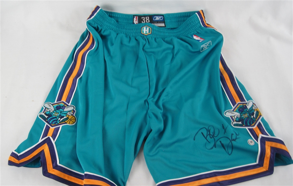 Baron Davis Charlotte Hornets Professional Model Shorts w/Light Use