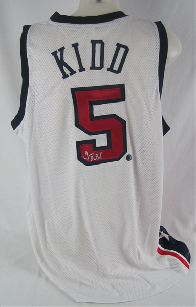 Jason Kidd Autographed Team USA Basketball Jersey