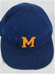 Hank Aaron 1975-76 Milwaukee Brewers Professional Model Hat w/Heavy Use
