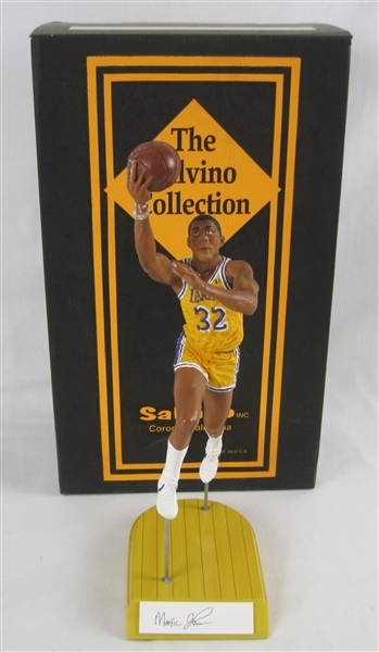 Magic Johnson 1994 Autographed Limited Edition Salvino Figurine