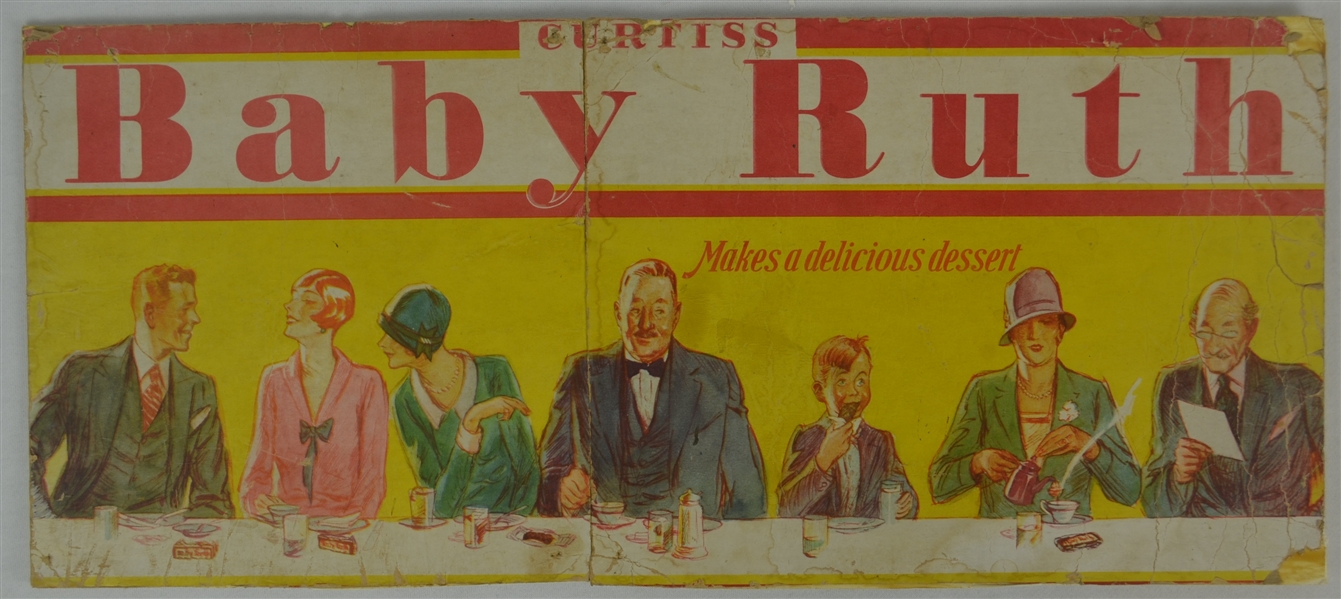Vintage Baby Ruth Advertising Display 