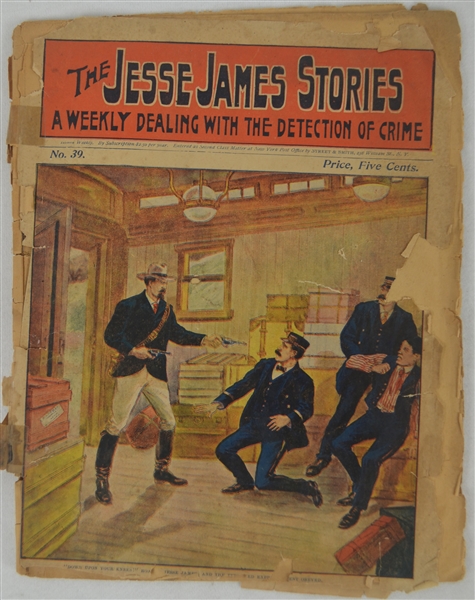 Rare 1902 Issue of "The Jesse James Stories"