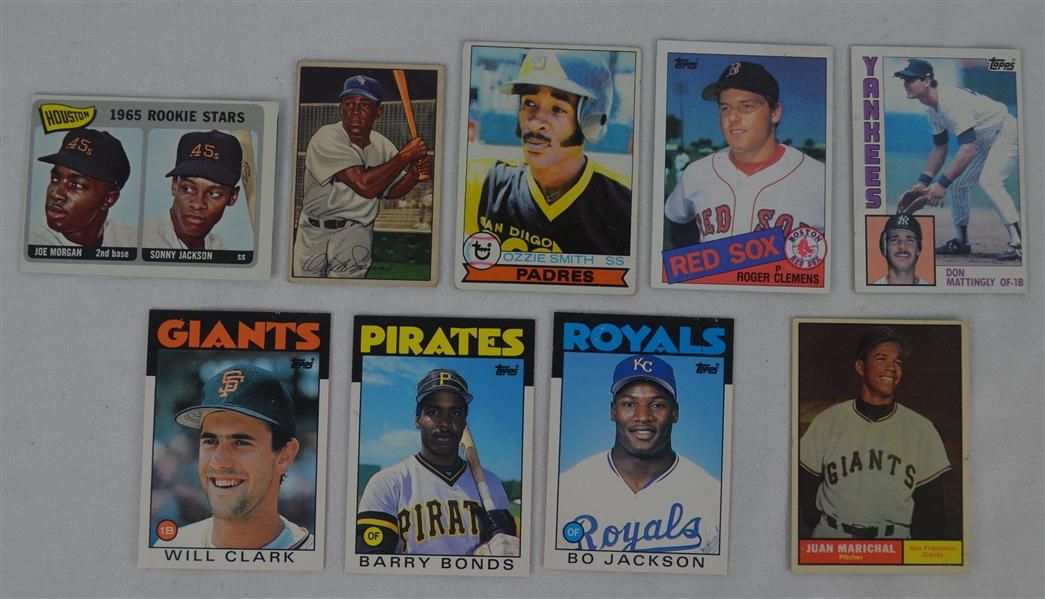 Vintage Baseball Rookie Card Collection 