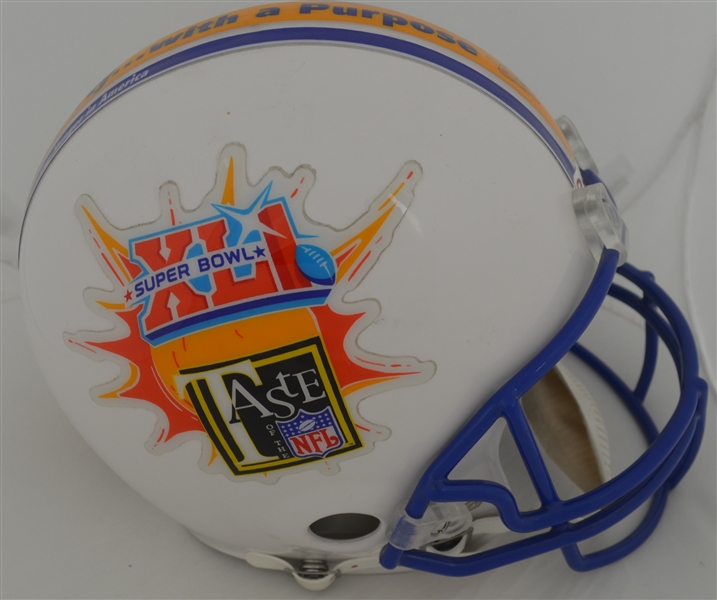 Super Bowl XLI Colts vs Bears Taste of the NFL Helmet