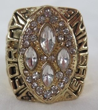 Joe Montana 1989 SF 49ers Super Bowl XXIV Replica Championship Ring 