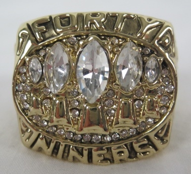 Steve Young 1995 SF 49ers Super Bowl XXIX Replica Championship Ring 