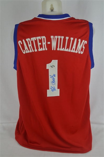 Michael Carter-Williams Philadelphia 76ers Autographed Jersey