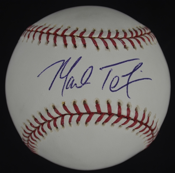 Mark Teixeira Autographed Baseball 