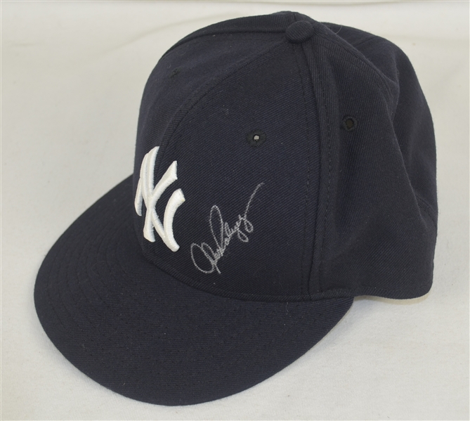 Alex Rodriguez Autographed New York Yankees Hat