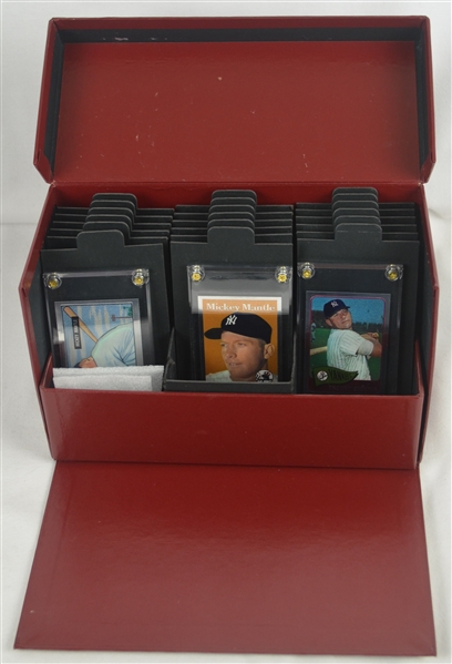 Mickey Mantle 1996 Commemorative 19 Card Refractor Box Set