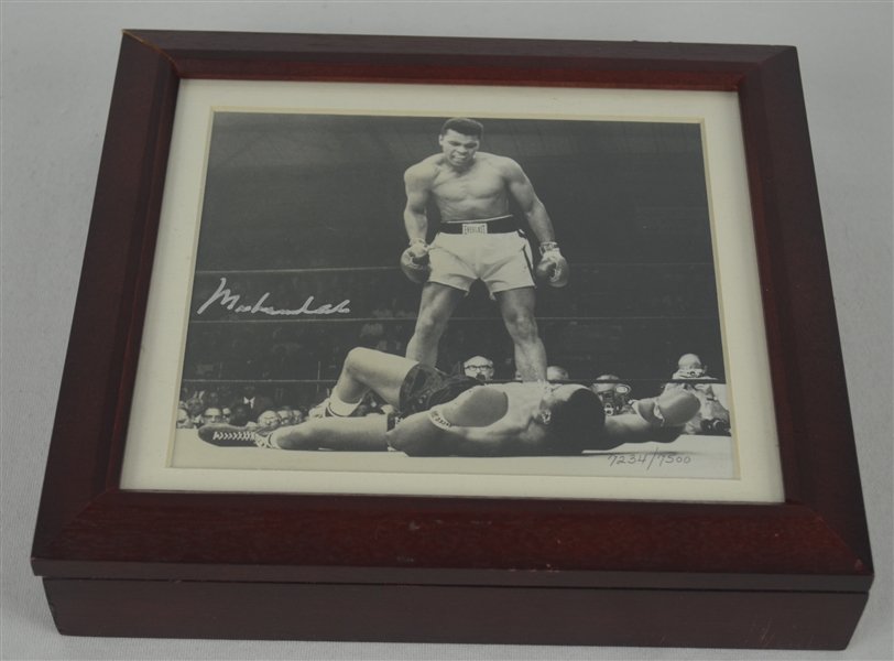 Muhammad Ali "The Greatest" Autographed Limited Edition Collectors Watch Set w/Original Box