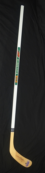 Mikko Koivu Autographed Minnesota Wild Hockey Stick