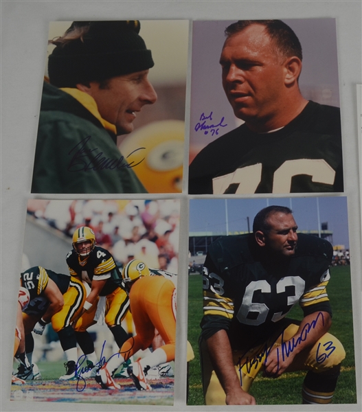Green Bay Packers Autographed Photos w/Brett Favre