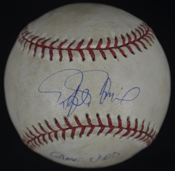Rafael Palmeiro 2003 Game Used & Autographed HR #36 Baseball