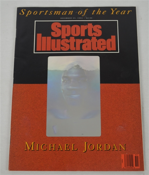 Michael Jordan Sportsman of the Year Sports Illustrated 