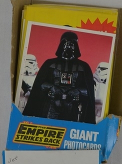 Empire Strikes Back 1980 Topps Box of Unopened Giant Photo Card Packs