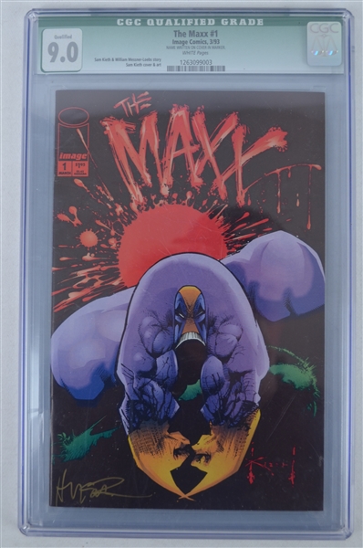 Maxx 1993 Comic Book Issue #1 CGC Graded 9.0