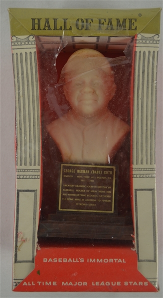 Babe Ruth Vintage 1963 Hall of Fame Bust w/Original Packaging
