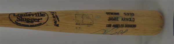 Jamie Arnold c. 1999-2000 Los Angeles Dodgers Professional Model Bat w/Medium Use