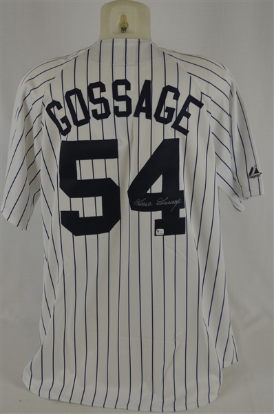 Goose Gossage New York Yankees Autographed Jersey