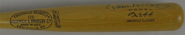 Willie McCovey Autographed Louisville Slugger Signature Model Bat