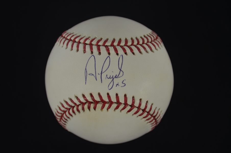 Albert Pujols Autographed OML Baseball