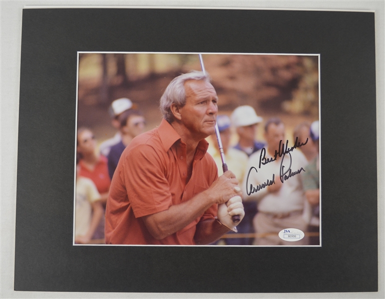Arnold Palmer Autographed & Inscribed Photograph