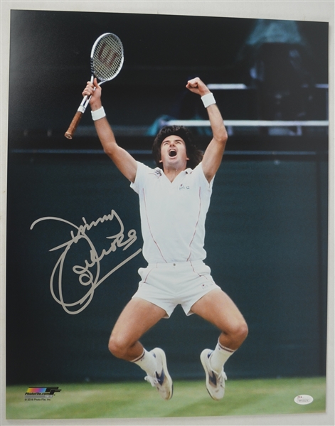 Jimmy Connors Autographed 16X20 Photo