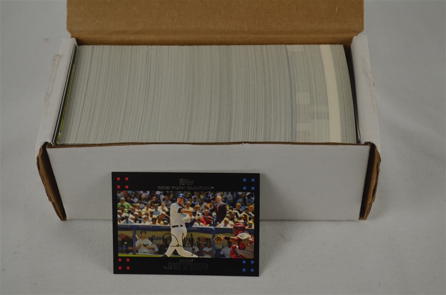 MLB 2007 Topps Series I Card Set w/Derek Jeter