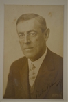 Woodrow Wilson 1913 Autographed & Dated Original Photo