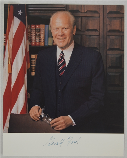 Gerald Ford Autographed Photo 