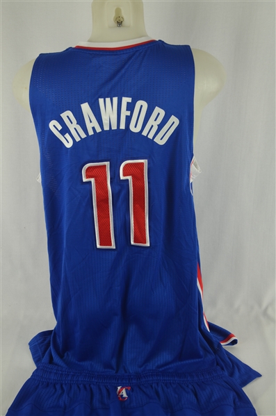 Jamal Crawford 2013-14 LA Clippers Professional Model Uniform w/Medium Use