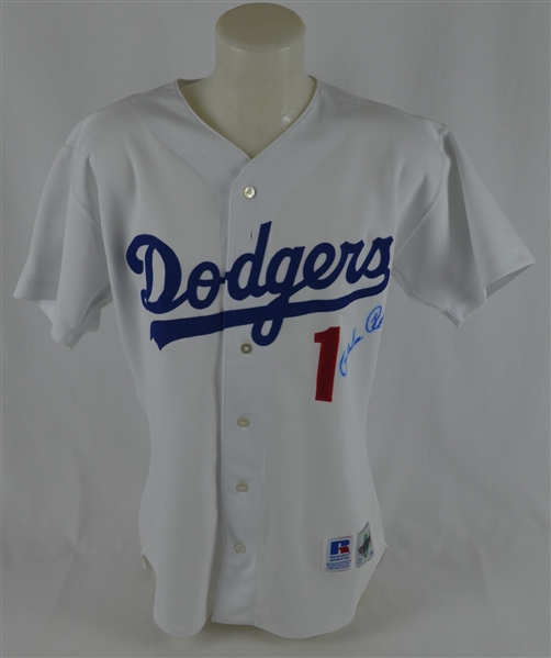Pee Wee Reese Autographed Los Angeles Dodgers Jersey