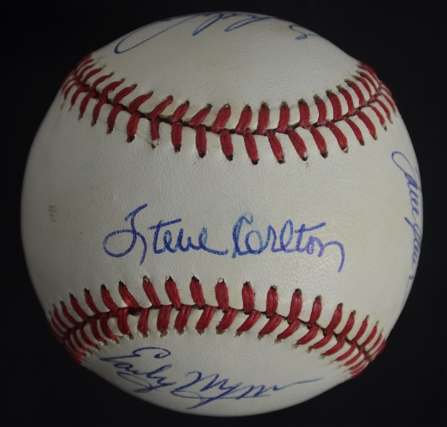 300 Win Club Autographed Baseball w/Nolan Ryan  