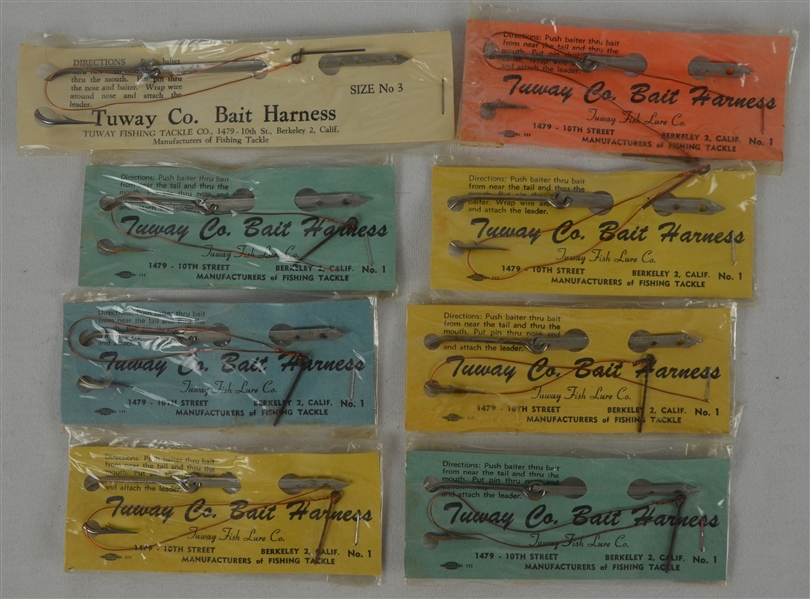 Vintage Lot of 1940s Unopened Fishing Lures