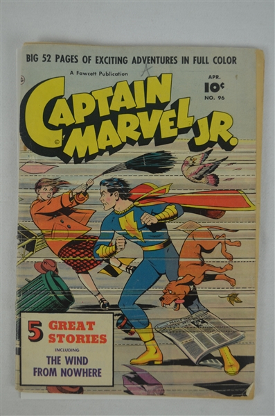 Captain Marvel Jr April 1951 Comic Book No. 96