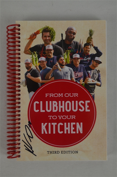 Kenny Vargas Autographed Third Edition Cookbook