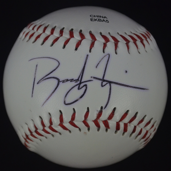 Bradley Zimmer Cleveland Indians Autographed Baseball