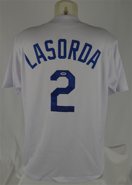 Tommy Lasorda Autographed Jersey