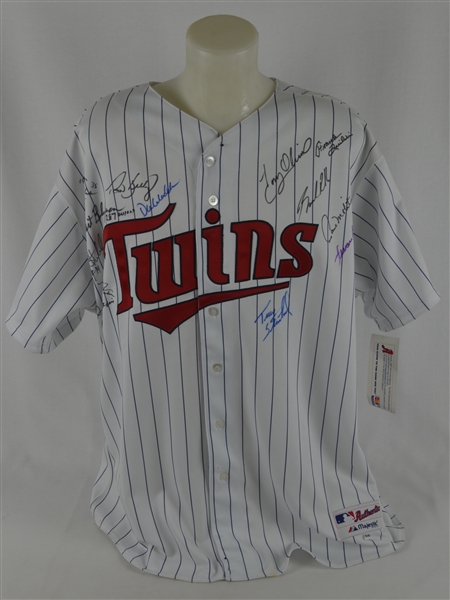 Minnesota Twins Legends Autographed Jersey